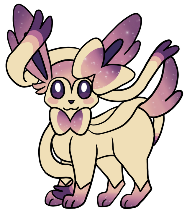 Sunset Sylveon Pokemon Design [On-Base]