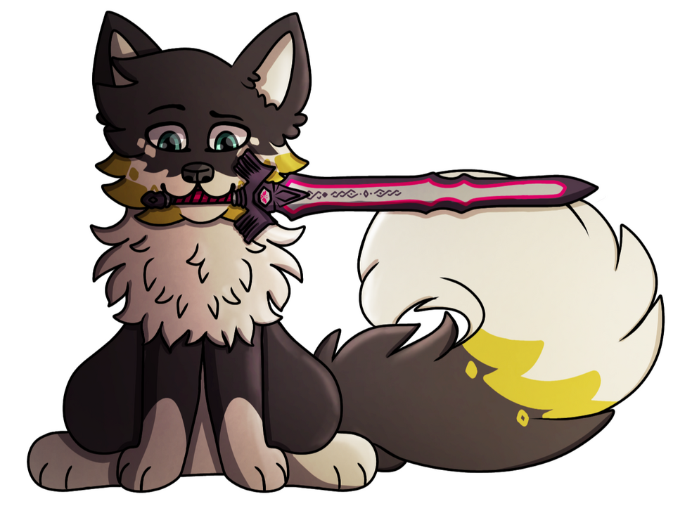 Luka with Sword Shaded Fullbody